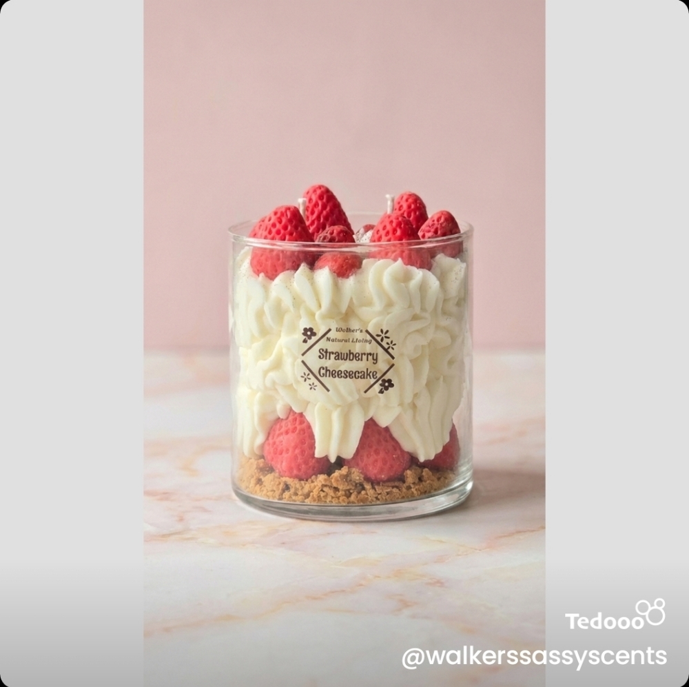 Strawberry Cheesecake Candle